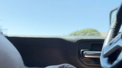 Chaz Featherstone - Totally naked driving and cumming in public