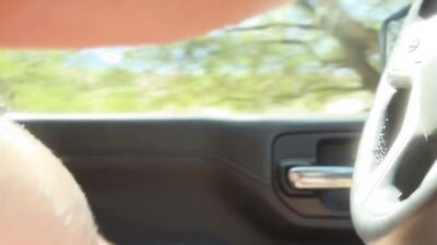 Chaz Featherstone - Totally naked driving and cumming in public