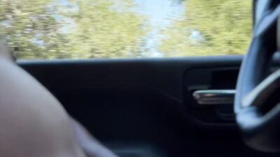 Chaz Featherstone - Totally naked driving and cumming in public