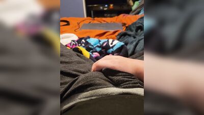 Playing with my bulge