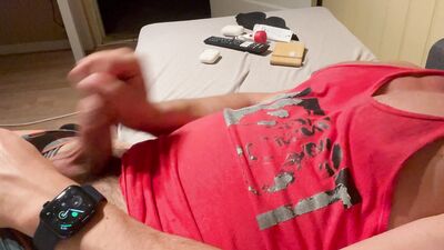 Mornings masturbation.
