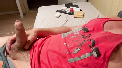 Mornings masturbation.