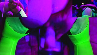 Glow In The Dark Mulitple Squirting Orgasms