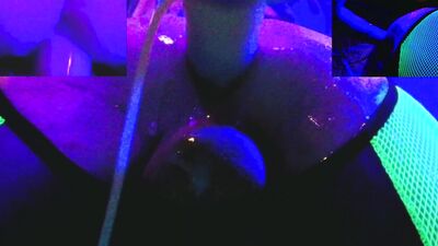 Glow In The Dark Mulitple Squirting Orgasms