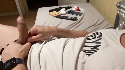 Jerk off every morning cumming and screaming.