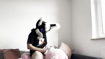 Furry Fursuit Coudle and Fuck Giant Plush Bear || Plushophilia Plushie || Therian