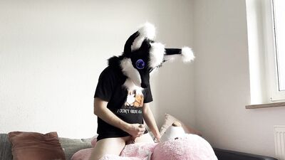 Furry Fursuit Coudle and Fuck Giant Plush Bear || Plushophilia Plushie || Therian