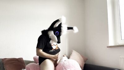 Furry Fursuit Coudle and Fuck Giant Plush Bear || Plushophilia Plushie || Therian