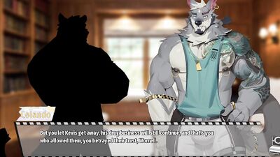 furry NSFW novelgame [bang×bang] Play video translated into Japanese [part1]
