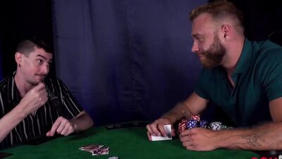 Gay Men Jack Hunter And Brogan Enjoys Sex Poker Game