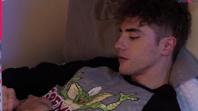 STAXUS ::My friend catches me masturbating and can't help but join in.