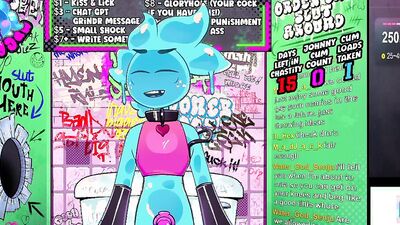 Slime Gets extra honry in the GloryHoles