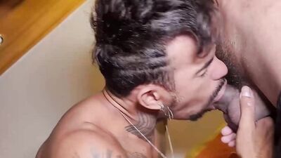 BAREBACKTHATHOLE Kinky Ronny Aislan Rides Gustavo Ryder Cock