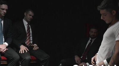 MasonicBoys Sexy suited hung top Marco Napoli barebacks a cute twink