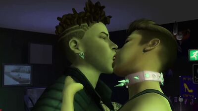 Biker Takes Twink For A Ride On His Dick: Sims 4