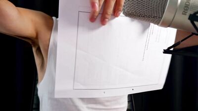 Ripping into Relaxation: ASMR Paper Tearing