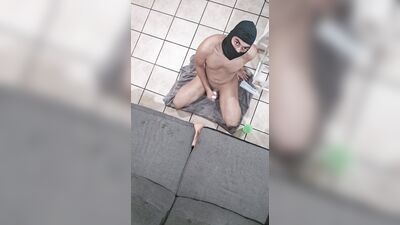 Latino Teen fucks Couch with stunning Cock in mask Bry Max