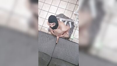 Latino Teen fucks Couch with stunning Cock in mask Bry Max