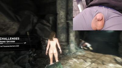 Rise of the Cock Raider - ROTR nude mod cock cam gameplay