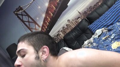 He wants his dick to be sucked hard