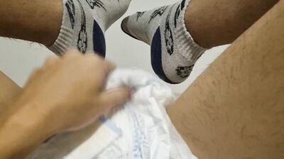 ABDL DIAPER BOY MASTURBATING COMPILATION