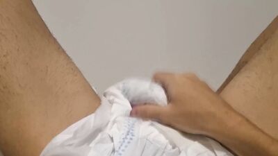ABDL DIAPER BOY MASTURBATING COMPILATION