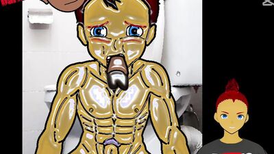 chico bebe la leche de sus amigos