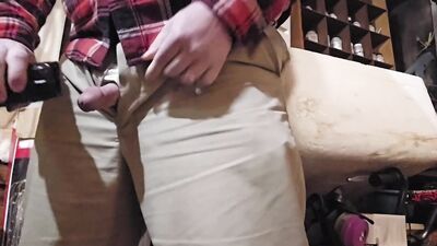 Sucking my dick with my shop vac