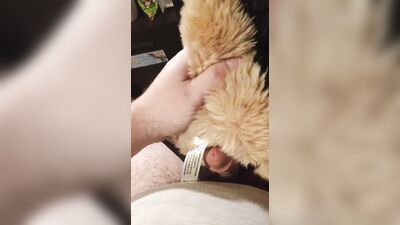 Furry Grinds Doggie Plush And Cums (Full Vid)