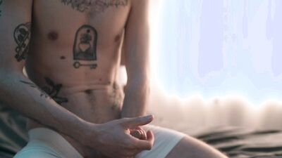 Stroking My Morning Wood - Big Dick Edging with Huge Cumshot