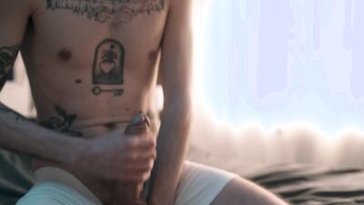 Stroking My Morning Wood - Big Dick Edging with Huge Cumshot