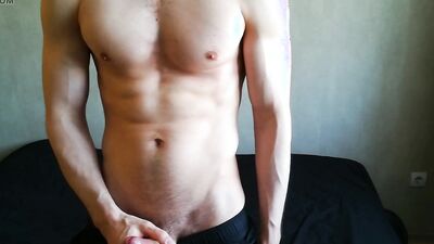 Hot Teen Guy Has Intense Shaking Orgasm