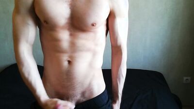 Hot Teen Guy Has Intense Shaking Orgasm