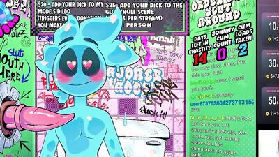 Slime Has a lovely Chat In GloryHole Stall