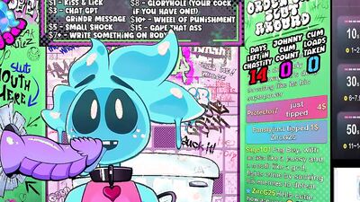 Slime Has a lovely Chat In GloryHole Stall