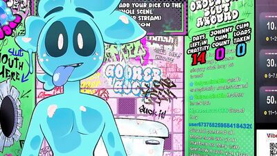 Slime Has a lovely Chat In GloryHole Stall