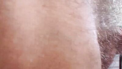 Naked Housecleaner Makes a Mess then Mops it Up