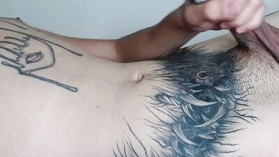 Young Latino boy masturbates and cums in droves