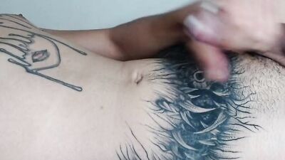 Young Latino boy masturbates and cums in droves