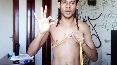Rope corset tutorial. How to make a simple corset out of rope. Shibari self tie. (bondage)