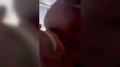 Prostate fuck and gape with knotted dick