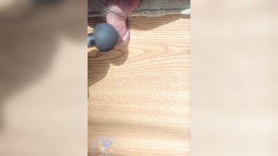 Sun Wanted My Precum Straight Edge Vibing Drip Dangling Close Up Cock Twink Shorties