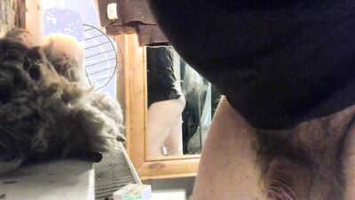 a man viewed my bum naked in private, he called it a "bubble bum"