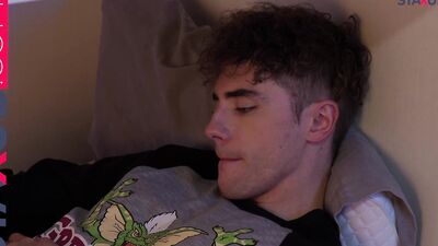 STAXUS :: My friend catches me masturbating and can't help but join in.