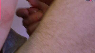 STAXUS :: My friend catches me masturbating and can't help but join in.