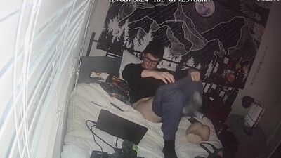 watch me jack off and fuck a rubber pussy