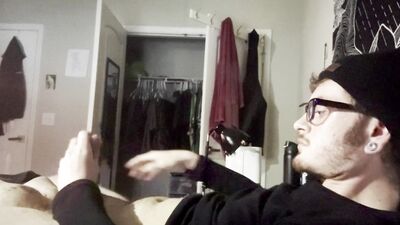 watch me jack off and fuck a rubber pussy