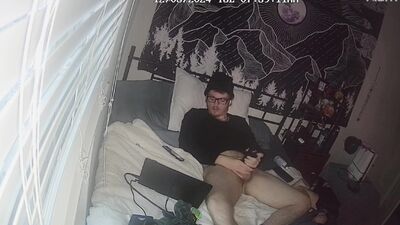 watch me jack off and fuck a rubber pussy