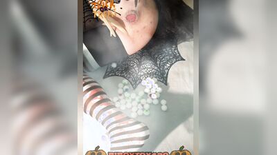 Huge anal prolapse play compilation #1