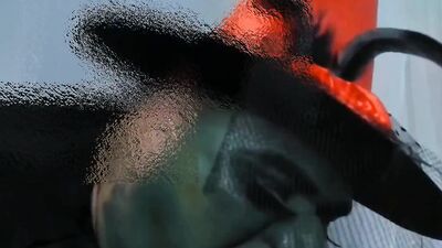 a very hot witch sucking a big cock and it doesn't fit in her mouth